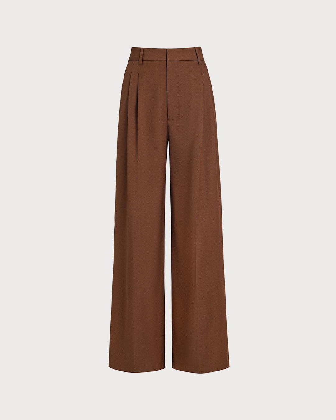 Caramel Natural Waisted Straight Pants