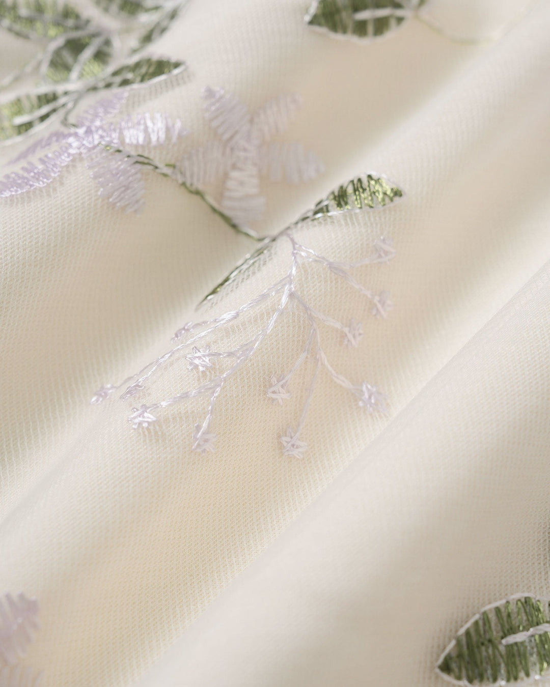 Beige Floral Slim Tank Top