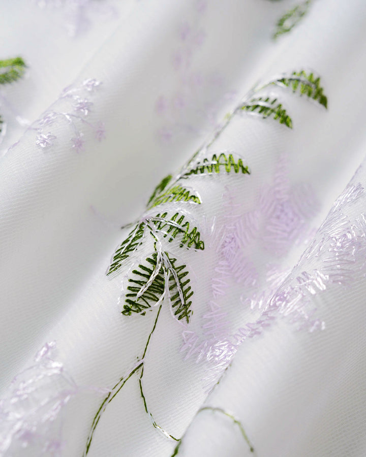 White Floral Slip Maxi Dress