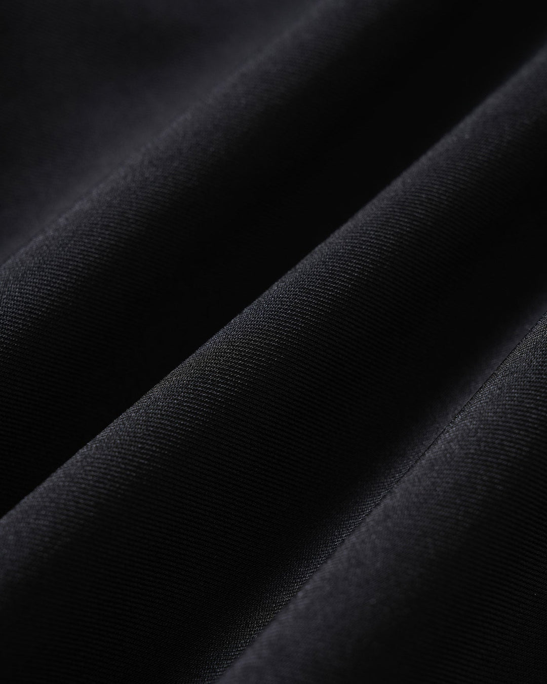 Black Natural Waisted Straight Pants