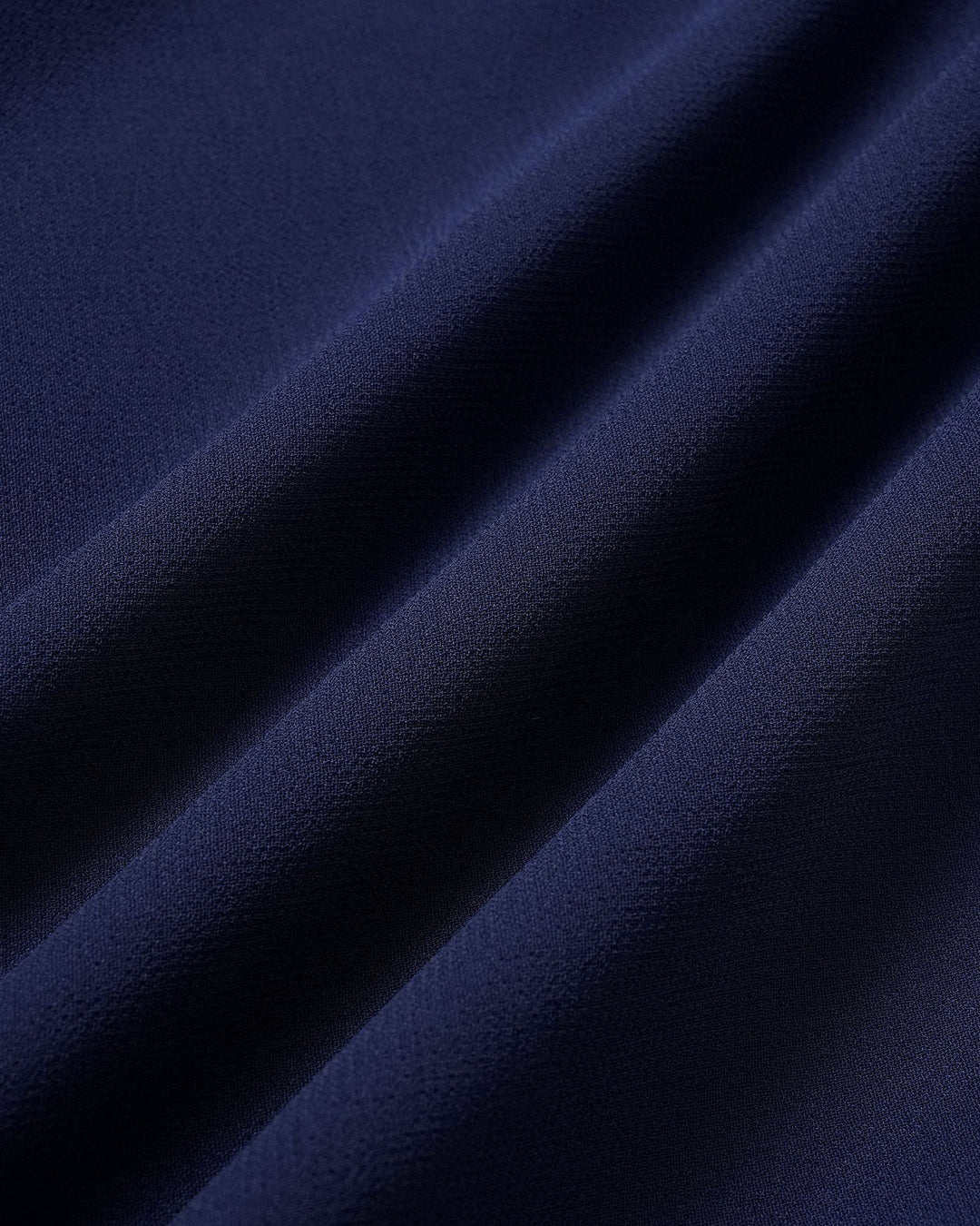 Blue Puffed Sleeve Midi Dress