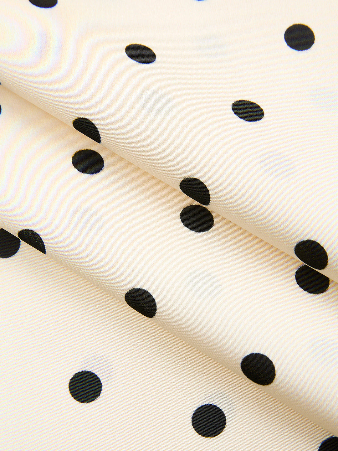 Polka Dot Sleeveless Top & Maxi Skirt Set