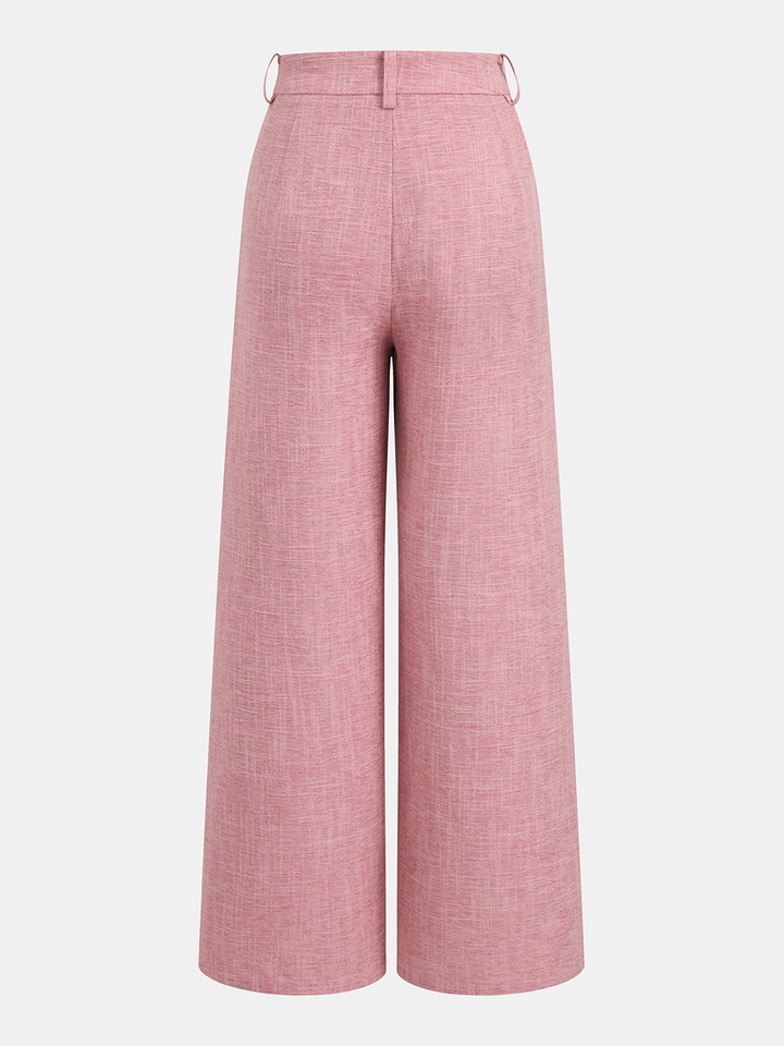 Halter Vest & Wide Leg Pants Set